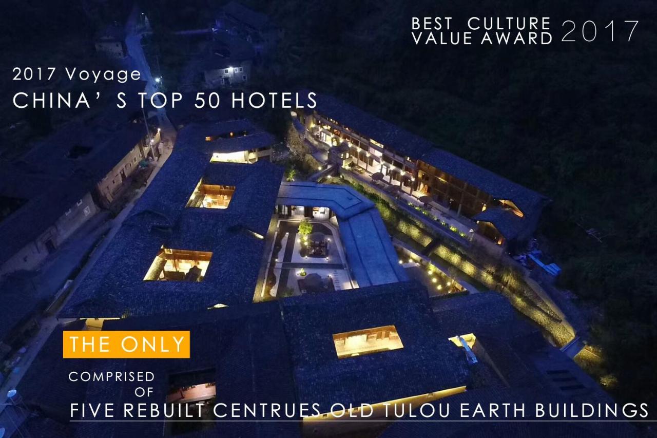 Отель Tsingpu Tulou Retreat Zhangzhou Экстерьер фото